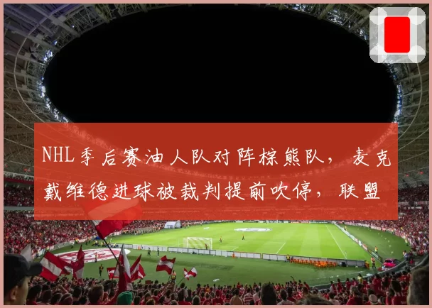 NHL季后赛油人队对阵棕熊队，麦克戴维德进球被裁判提前吹停，联盟认定误判但比分不变