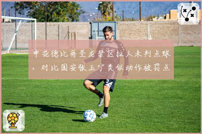 申花德比蒋圣龙禁区拉人未判点球，对比国安张玉宁类似动作被罚点，裁判尺度不一遭炮轰